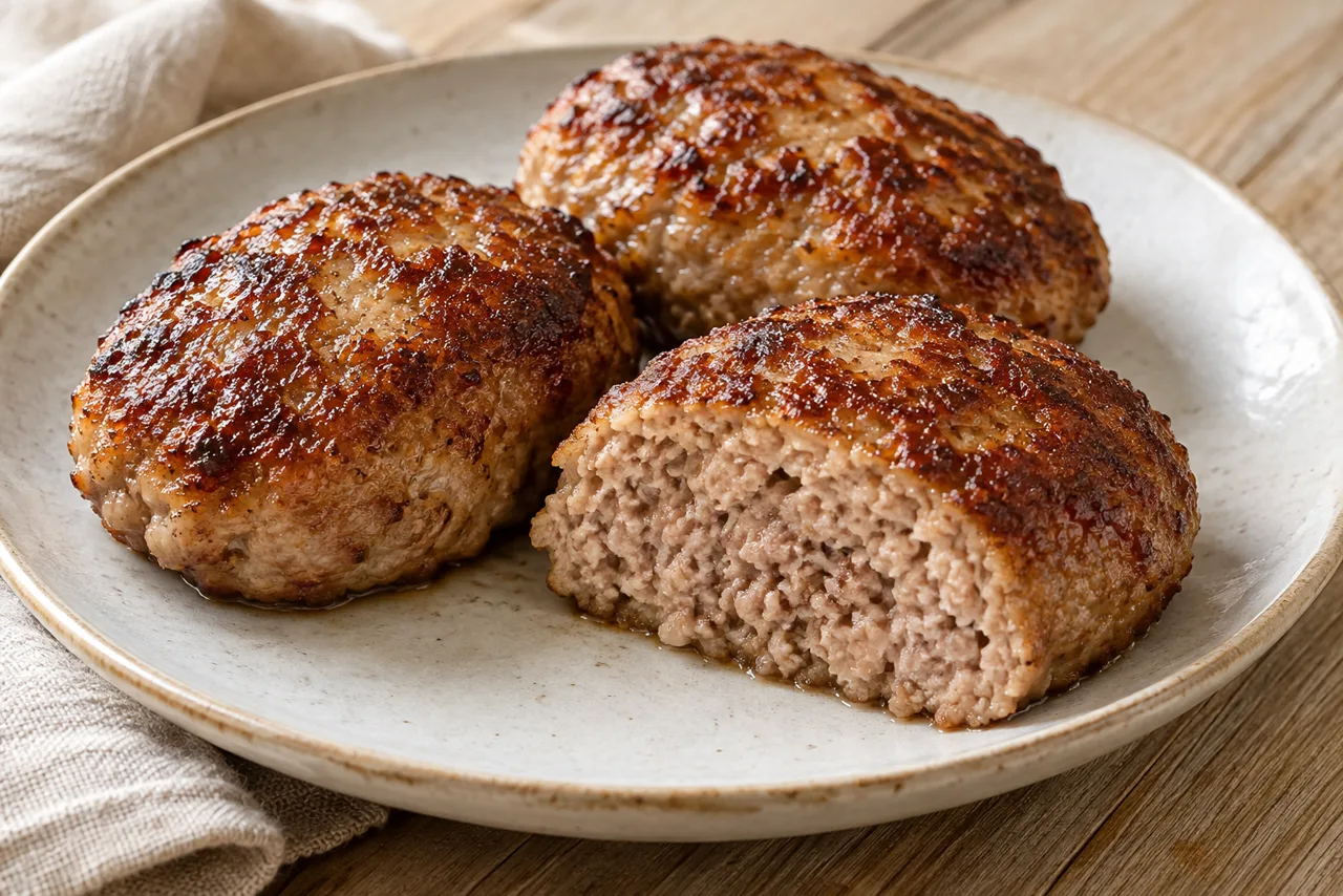 Домашние котлеты из смешанного фарша